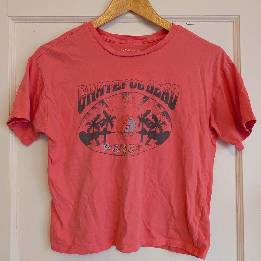 American Eagle Outfitters Coral Tee - Picture 2 of 5